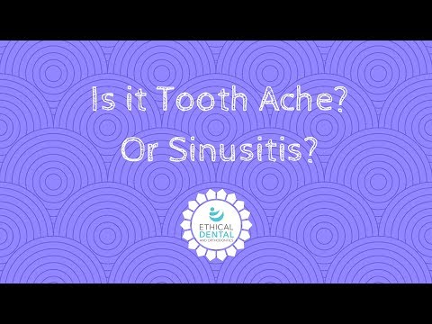 Is it toothache or sinusitis?