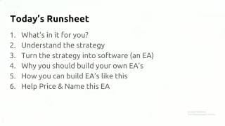 FxDreema EA Builder Course Trailing Stop EA - Webinar Insight