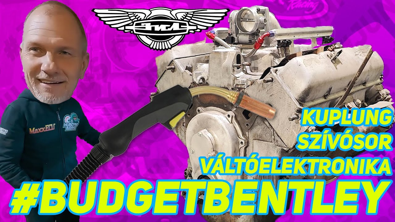 #Budgetbentley- Kuplungos autómataváltót kap!! 3d Scannelés, szívósor építés  #Junkbuilds #takimaki