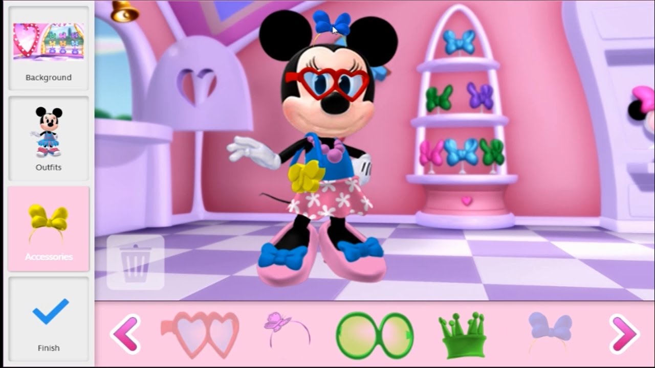 Minnie Mouse Boutique Full Episode Game For Kids Minnie Dress Up Hd