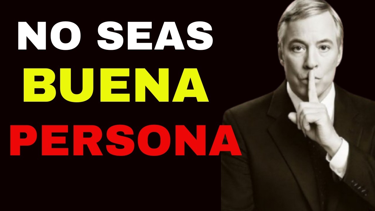 Ser DEMASIADO BUENO te está destruyendo (y no te das cuenta)