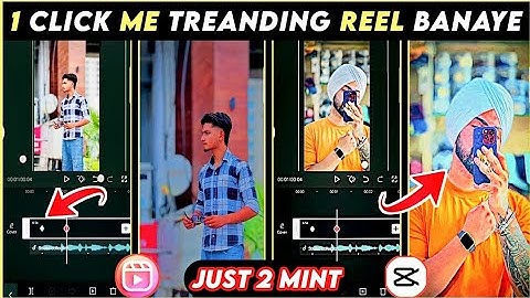 Oh Insta Te Labbe Photo Aa Song Reels Editing / 1 Click Reels Editing / Capcut App Video Editing