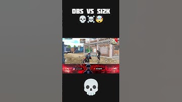 DBS vs S12K💀☠️     #bgmi#pubg#shorts#shortsvideo#pubgmobile#viral#trending#foryou