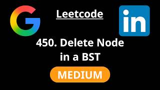 Delete Node in a BST - Leetcode 450 - Road to FAANG #139