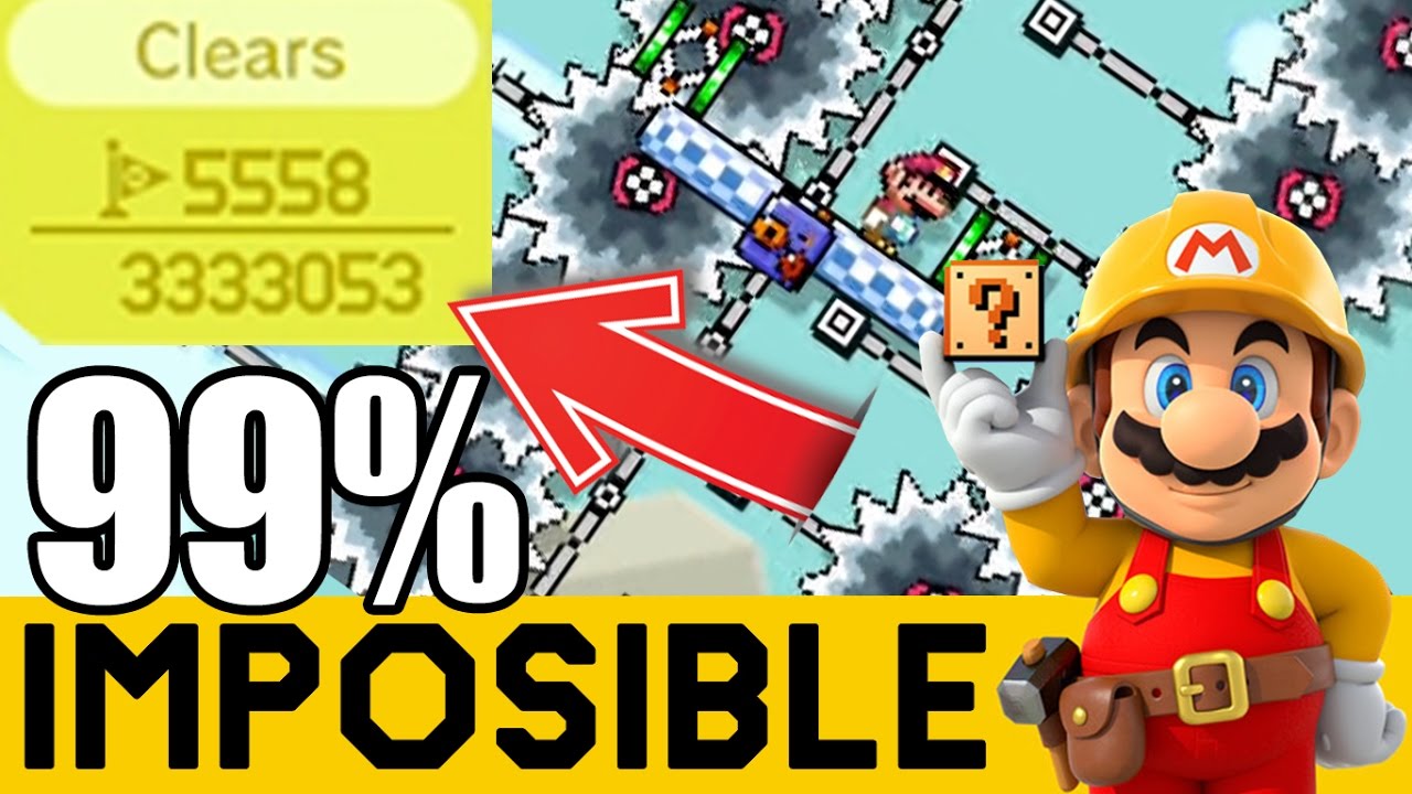 Nivel Japo con 3 Millones de Muertes :o - NIVELES 99% IMPOSIBLES #38 |Super Mario Maker| ZetaSSJ