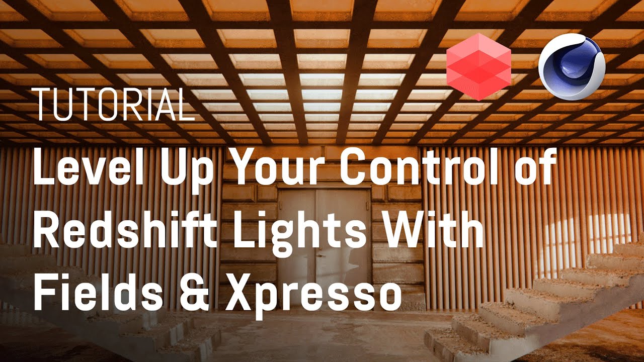Tutorial | Control Redshift lights with Fields & Xpresso in Cinema 4D ...