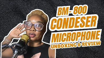 BM-800 Condenser Microphone & V8 Sound Card Complete Setup Guide | Review & Sound Test