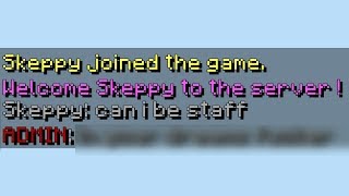 I joined random servers to apply for staff and this happened...