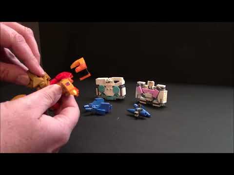 TRANSFORMERS KISS PLAYERS CASSETTES SUNDOR GLIT AND ROSANNA ICONS SCALE by BWTMT Brickworks