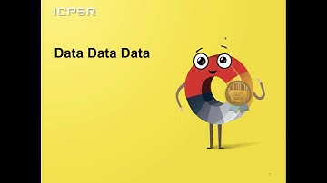 ICPSR: A Data Resource for Papers, Projects and More