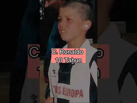 Pertumbuhan Cristiano Ronaldo Dari 1-37 tahun #shorts #cristianoronaldo