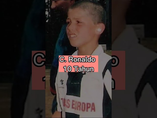 Pertumbuhan Cristiano Ronaldo Dari 1-37 tahun #shorts #cristianoronaldo class=