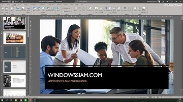 เอาลิงค์ YouTube ลงใน PowerPoint เพื่อเล่นไฟล์ VIDEO ในการนำเสนอผลงาน