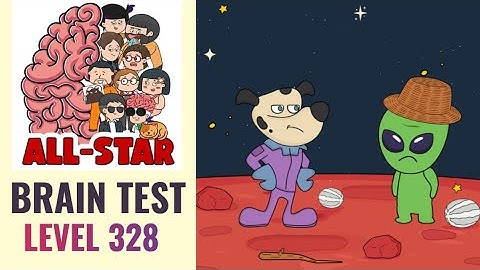 Brain Test All Star Level 328 | What is that alien hiding? | Walkthrough