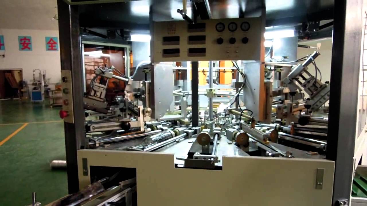 Fully Servo Automatic 5 Color CNC Glass Bottle Screen printing machine