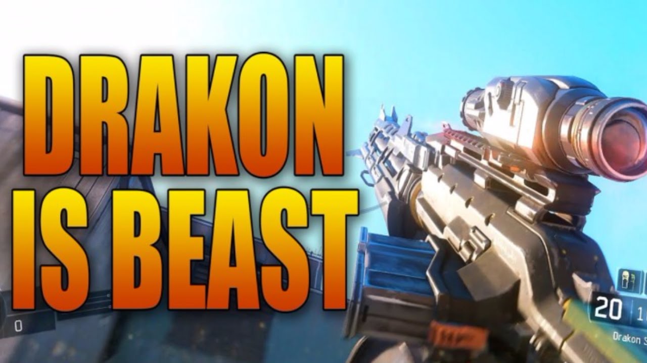 COD Black Ops 3 Drakon Sniper Gameplay