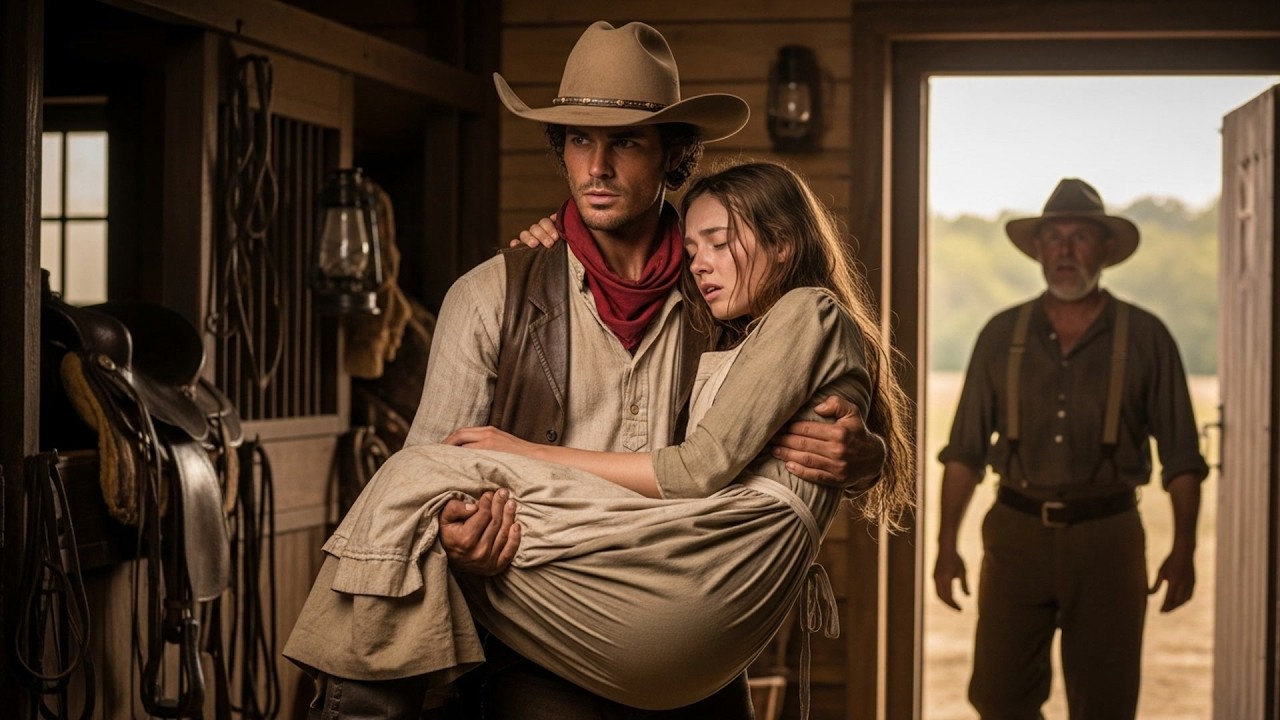 The Stable Master Worked Her Until She Dropped, A Cowboy Carried Her Out And Dared Him To Object