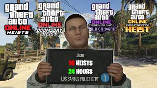 Can a Level 1 Complete EVERY Heist in 24 HOURS? GTA Online