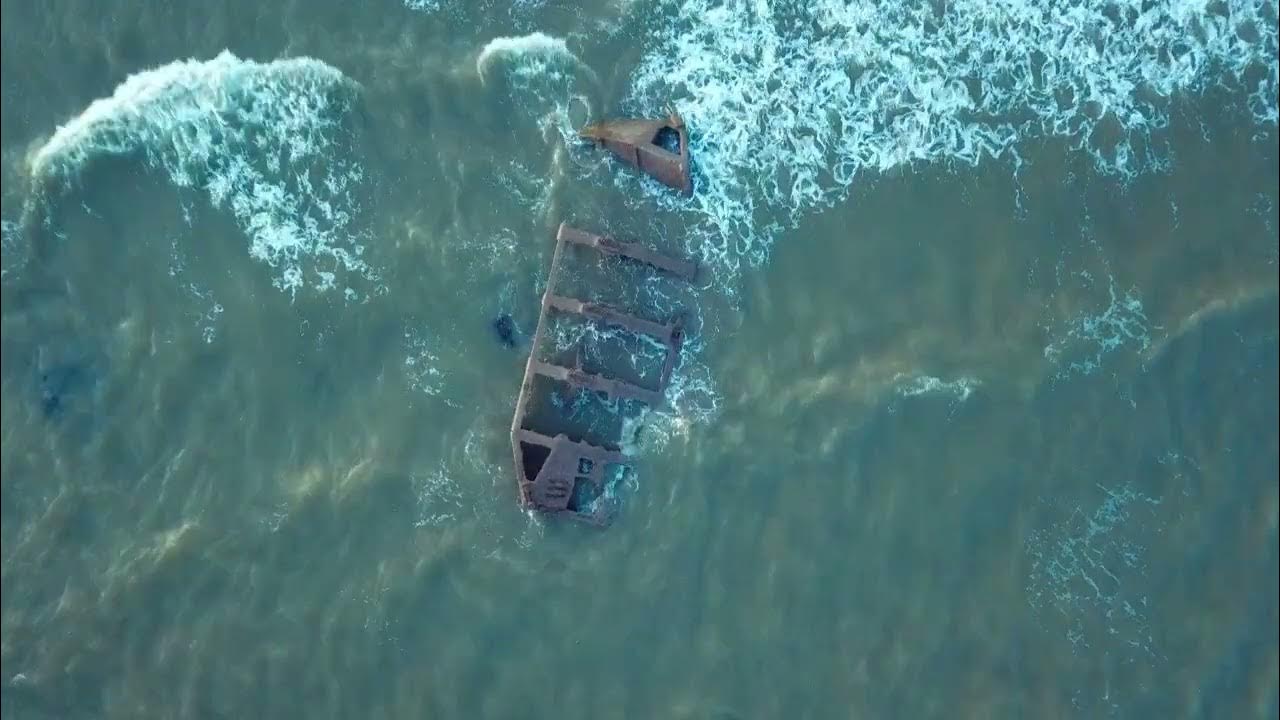 aldwick beach wreck in Bognor Regis in uk 🇬🇧 in April 2023 YouTube