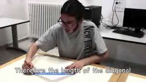 A proof by paper folding