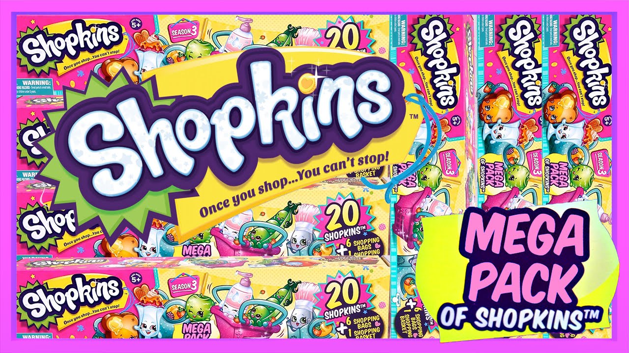 Shopkins Mega Pack - Season 3 - Season 4 from Amazon is on its way! ❤