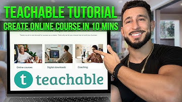 Teachable Tutorial Review - Create An Online Course in 10 Minutes!