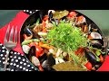 シーフードとチキンのパエリアPaella of seafood and chicken(1)【うるおいレシピ】