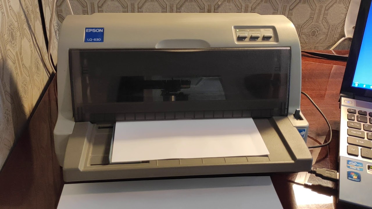 Update EPSON LQ-630 dot matrix printer - матричный принтер
