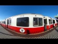 Panoramic Red Line in Boston (360° Video)