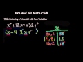 Factoring Trinomials with Two Variables Quiz