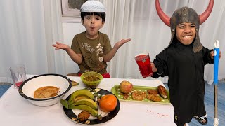 My Brother First Roza Iftaar 😍| Satan Ko Kis Baat Pe Gussa Agia 😱