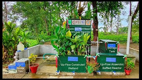 Fecal Sludge and Septage Treatment (FSST) using CFSST technology #trending #fecal #blackwater