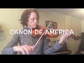 Canon de América para violin