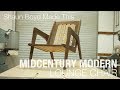 Building a midcentury modern lounge chair  shaun boyd made this