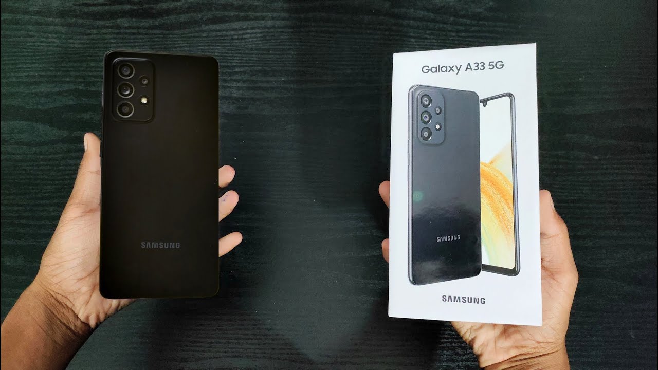 Samsung A33 5G Unboxing 