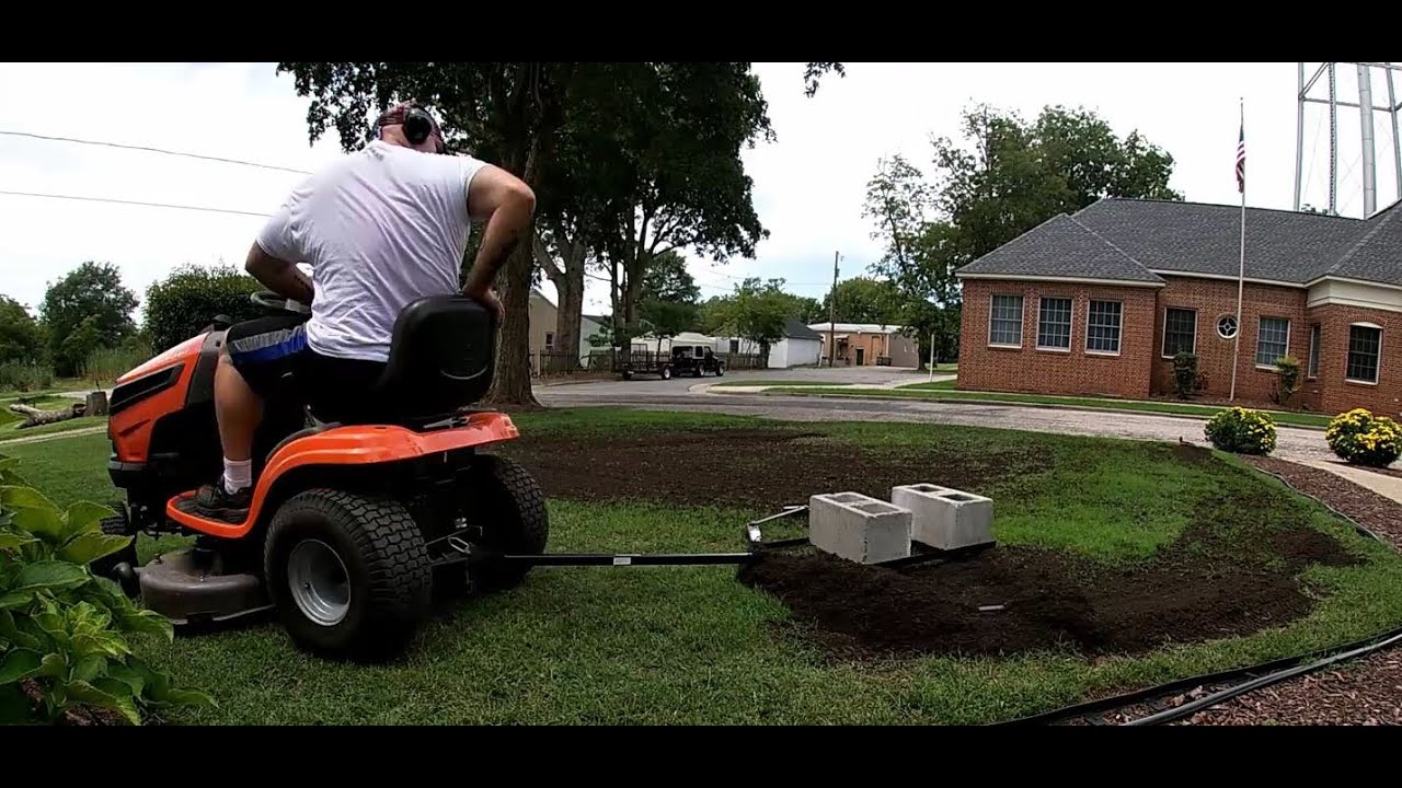 3 Tons Topsoil, Compost, Sand. [Level it out] - YouTube