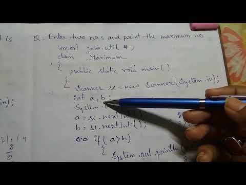 Maimum between two numbers in Java Programming | Study Solution