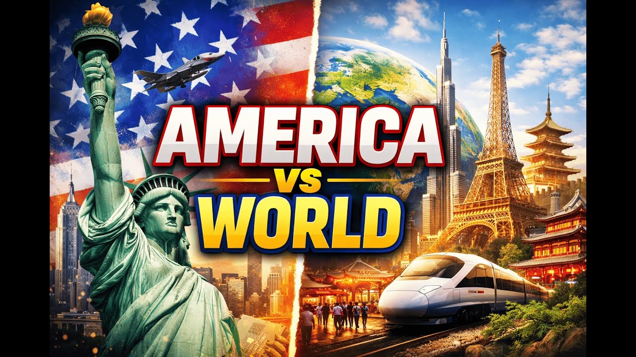 America vs Rest of the World π | Power, Lifestyle, Economy & Future ...
