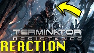 Terminator Resistance Trailer Reaction (A GOOD Terminator game?)