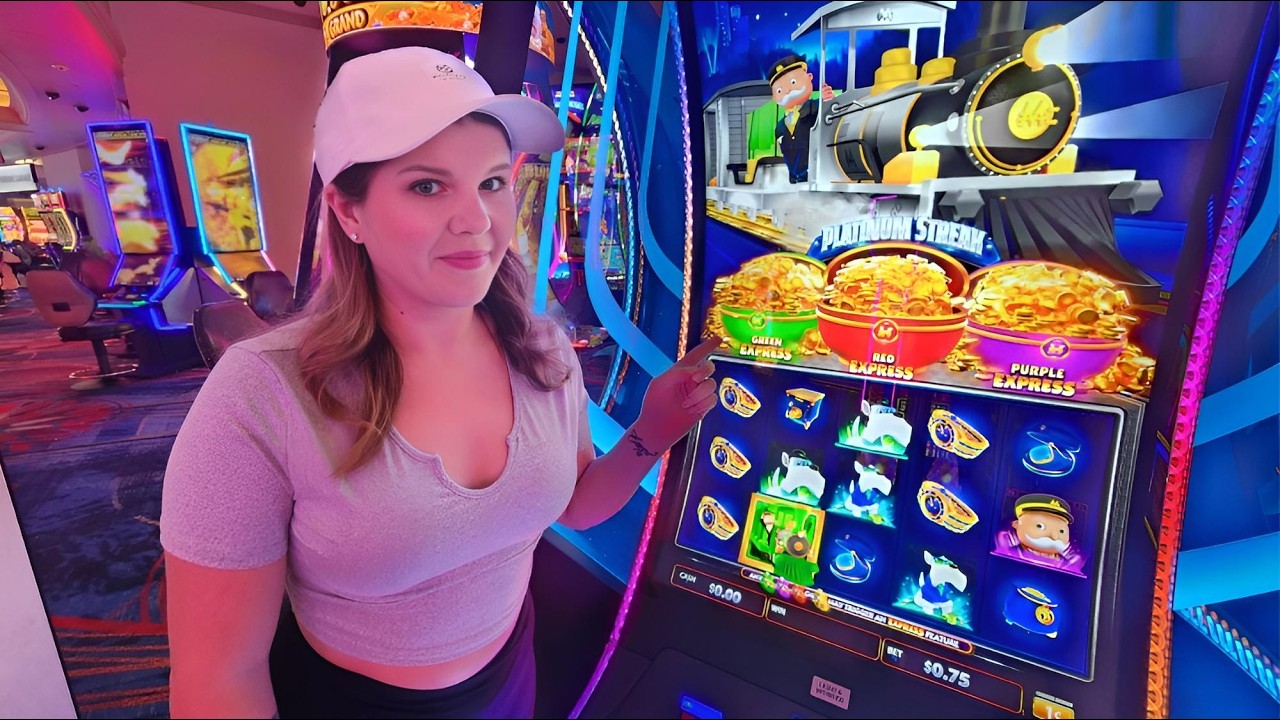 Going ALL IN on Monopoly Slot Machines in Las Vegas!