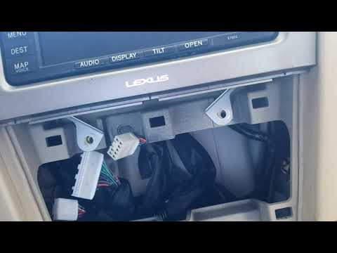 How to remove factory radio from Lexus es300 / ES330