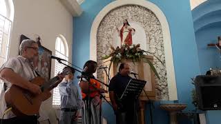 Miniatura del video "Bendita Eucaristia - Ave Maria - Parokia Altagracia, Steenrijk"