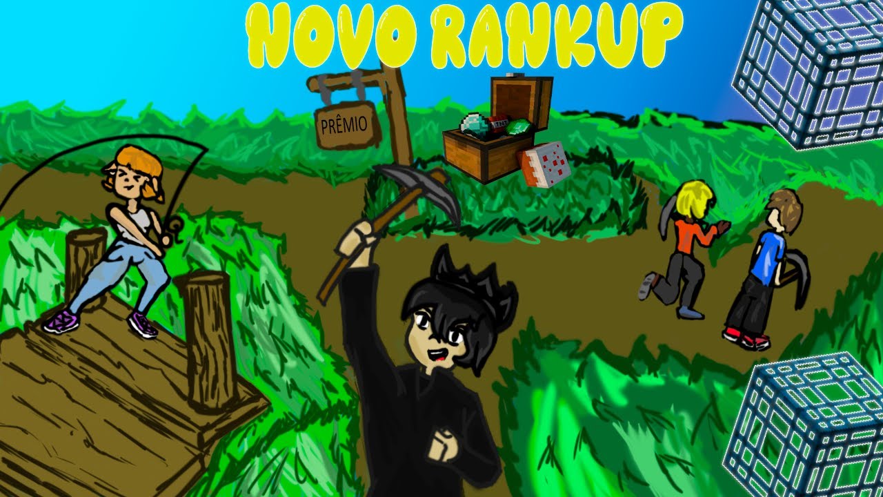 NOVO SERVIDOR de RANKUP com DIVERSOS SISTEMAS NOVOS (IP NA DESC) 1.8.x - Pirata/Org | Rankup Aqua