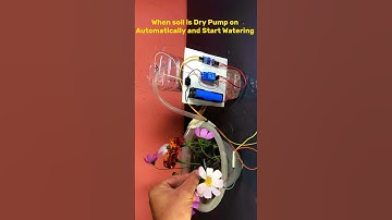 Smart irrigation without Arduino | self watering system | #shorts