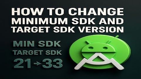 How to Change Minimum SDK Version in Android Studio | Step by Step Guide #codingtutorial #java #ai 