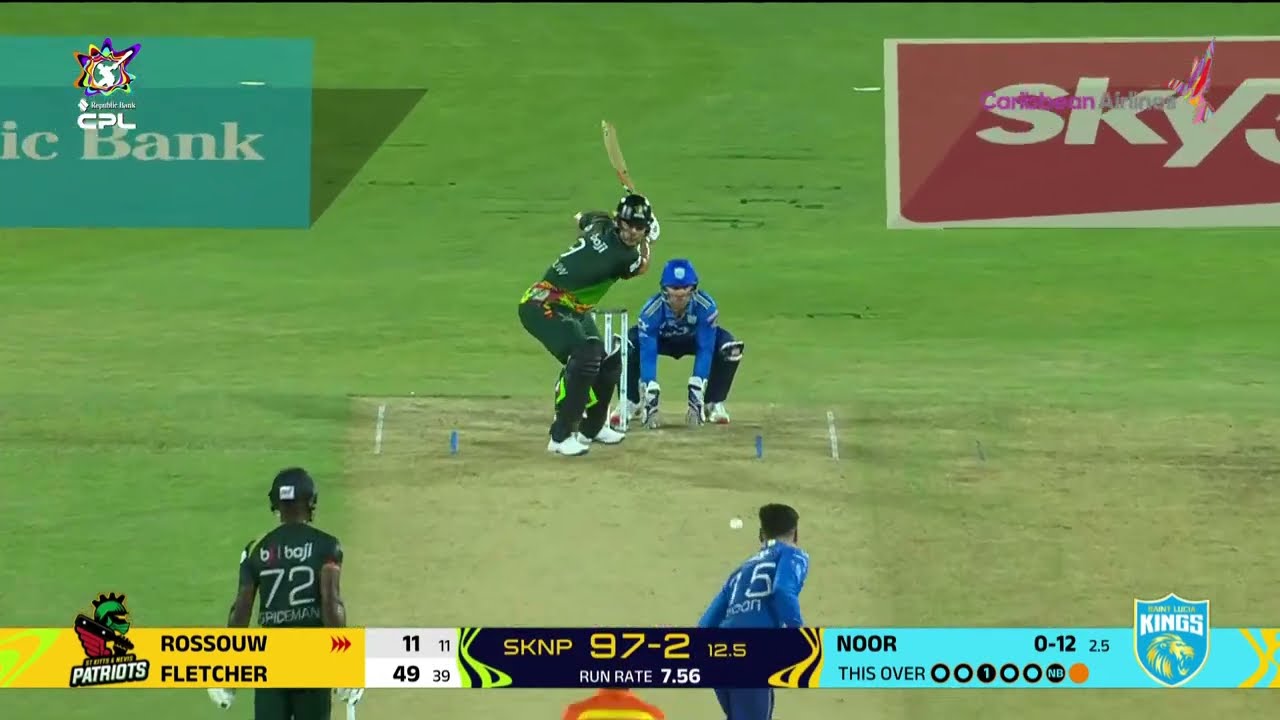 Rampaging Rossouw At His Best | CPL 2024