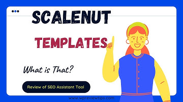 Scalenut Templates - SEO Assistant Features - AI Writing Tool