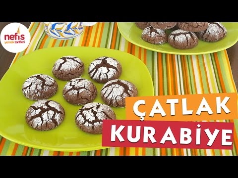 Çikolatalı Çatlak Kurabiye Tarifi