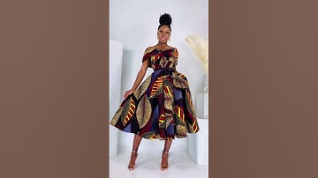 Classy and Adorable African Print Dresses | 2025 Must Have Collection #ankara #kitengefashion