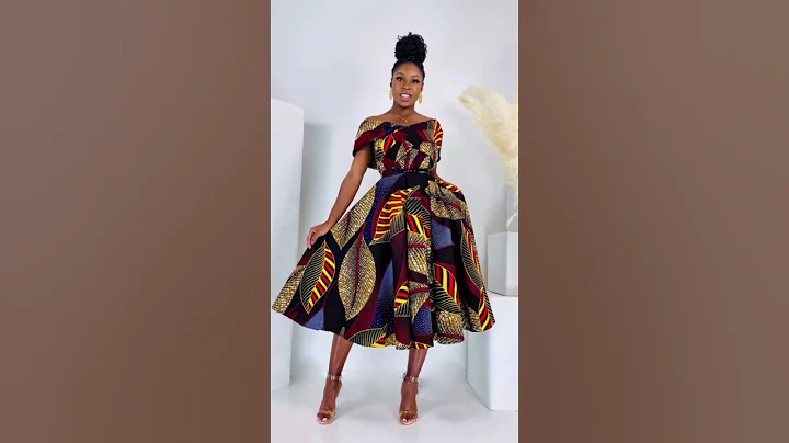 Classy and Adorable African Print Dresses | 2025 Must Have Collection #ankara #kitengefashion